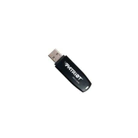 Patriot - Xporter Core 64GB USB3.2 Flash Drive - Black - Patriot - Xporter Core 64GB USB3.2 Flash...