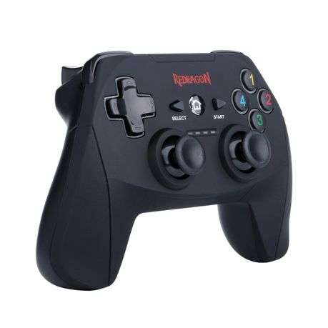 Redragon - Harrow Wireless PC Controller - Black - Redragon - Harrow Wireless PC Controller - Black