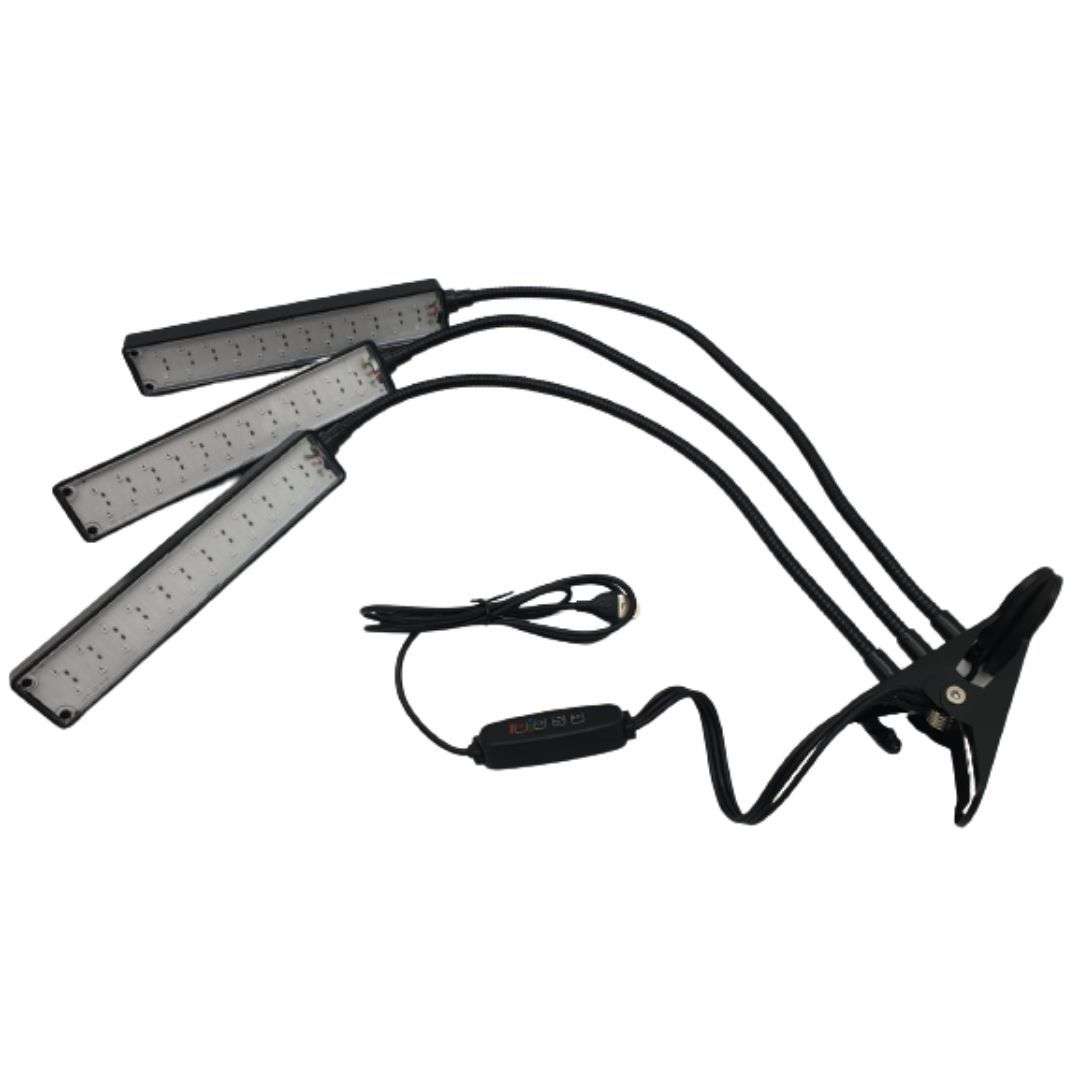 3 Arm Flexible Design 3700K-4000K LED Grow Light