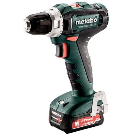 Metabo - Drill (Cordless) Screwdriver Powermaxx BS 12 (601036500) - Metabo - Drill (Cordless) Scr...