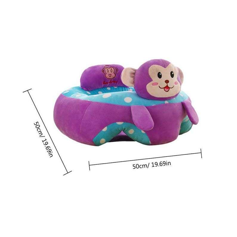 Baby Kids Support Seat Cute Cartoon Sit Up Soft Chair