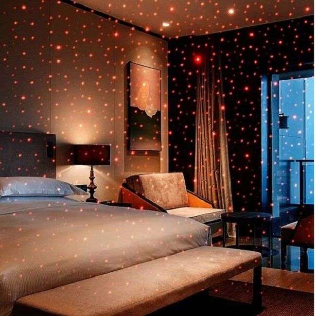 FI USB Star Ceiling Romantic Night Light