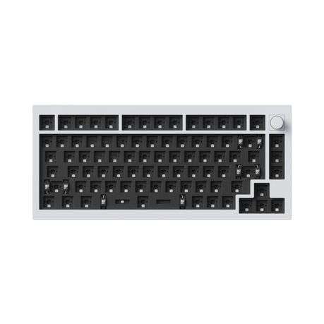 Keychron - Q1H-P1 QMK Wireless Custom Keyboard - White - Keychron - Q1H-P1 QMK Wireless Custom Ke...