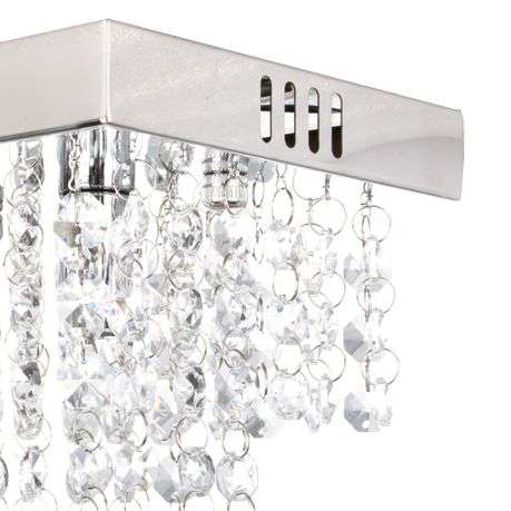 Crystal Chandelier Pendant Ceiling Light  Modern Decorative Lamp (Model 6002)(Untested)