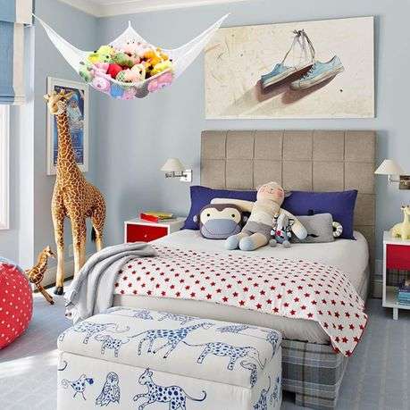 Corner Hanging Hammock for Soft Toy and Plush Storage 2 Pack