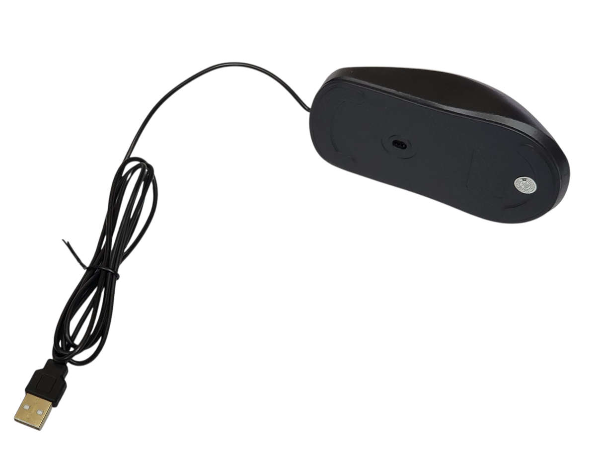 Essential Wired Keyboard & Mouse Combo - Full-Size, Plug-and-Play