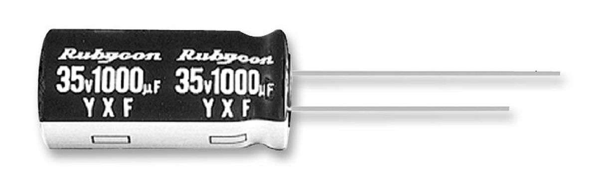 Rubycon (100YXF100MEFC12.5X20) Electrolytic Capacitor, Miniature 100µF 100V