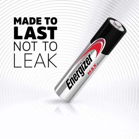 Energizer - 1.5v MAX Alkaline AAA Battery Card 2 - Energizer - 1.5v MAX Alkaline AAA Battery Card 2