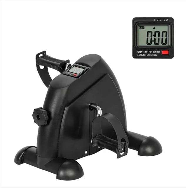 Mini Pedal Exercise Bike for Arm Leg Training with LCD Display