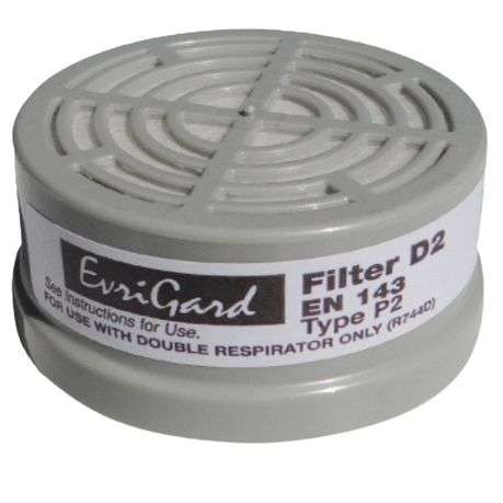 Respirator Com Spare Filter Dust D2 Per2 - Respirator Com Spare Filter Dust D2 Per2