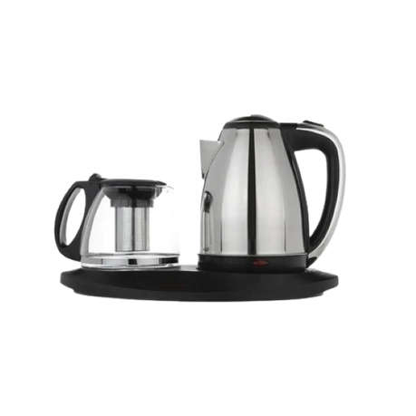 2L Kettle with Tray and Teapot