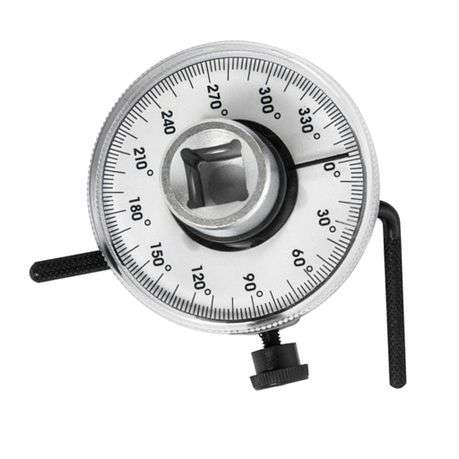 1/2 Inch Drive Torque Angle Gauge with 360 Degree Scale