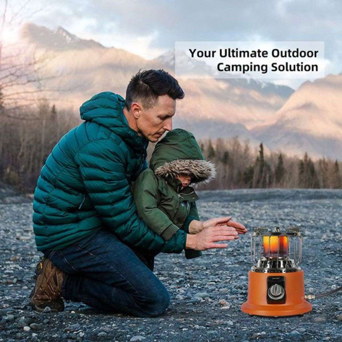 Gas Heater & Cooker [Red Hart]