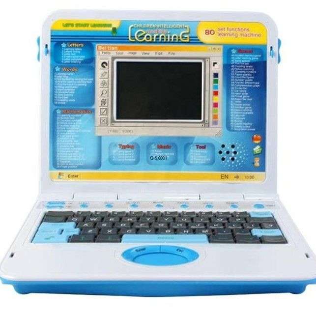 Kids Educational Learning Laptop - Blue