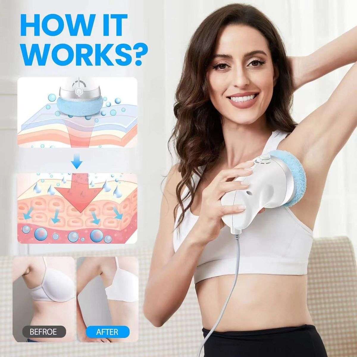 Multi-Function Body Fat Slimming Machine Lose Weight Massager Device