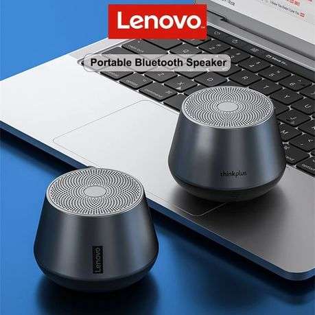 Lenovo Thinkplus - K3 Pro - Portable HiFi Sound Wireless Speaker - Silver