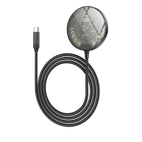 HOCO CW45 Transparent Magnetic Wireless Charger | Qi Fast Charge | See-Through Design