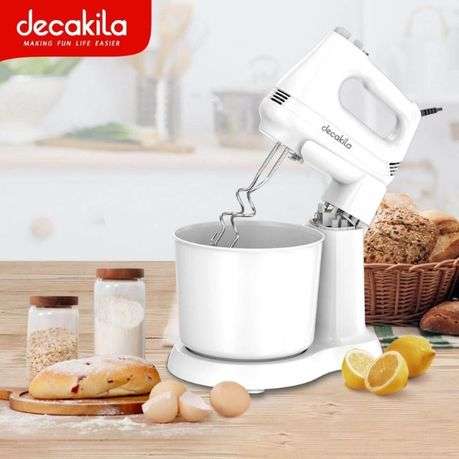 Decakila - Stand Mixer 2.5L (200W) - White - Decakila - Stand Mixer 2.5L (200W) - White