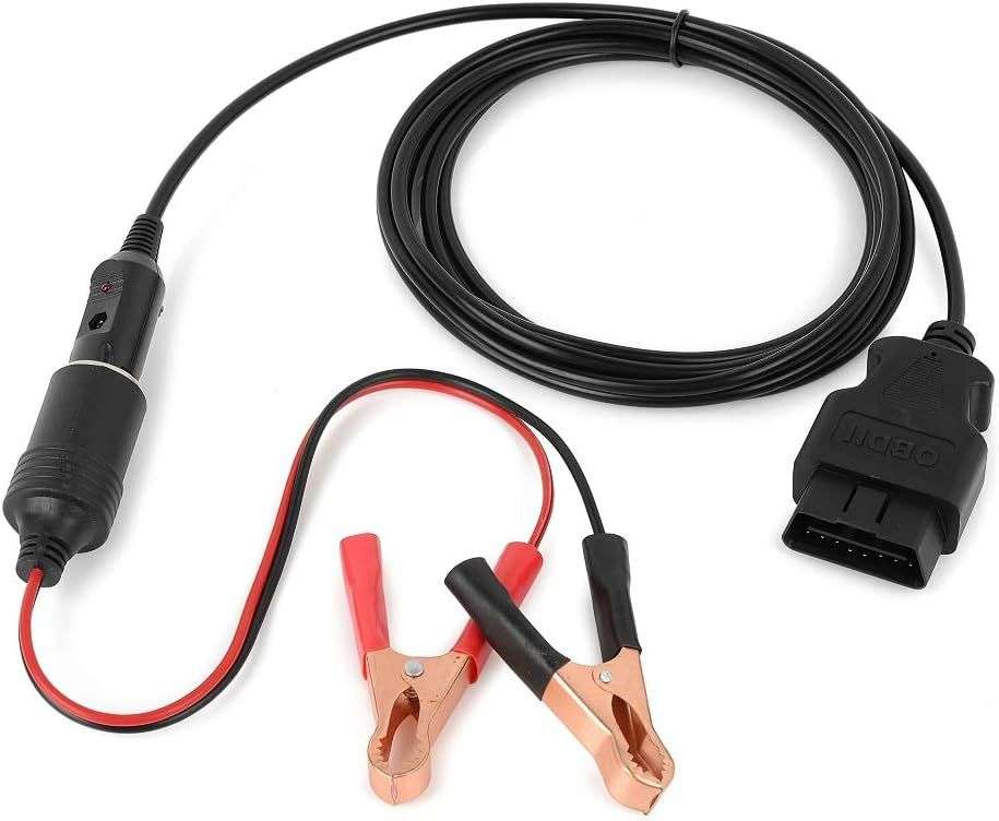 OBD2 Emergency Power Supply Cable for Car Diagnostics & ECU Memory Saver