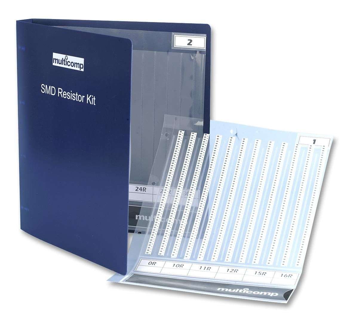 Multicomp Pro (MC0603WGFE024KIT) Resistor Kit, 100-Pieces each