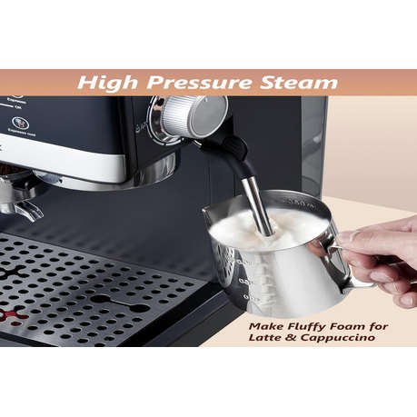 DSP Milk Froth Grinder Integrated Espresso Coffee Machine-20 Bar