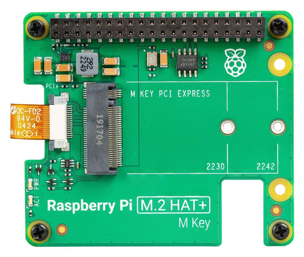 Raspberry-Pi SC1166 Raspberry Pi M.2 HAT