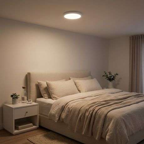 Radiant - Monte Ceiling Light White E27 2x15W - Radiant - Monte Ceiling Light White E27 2x15W