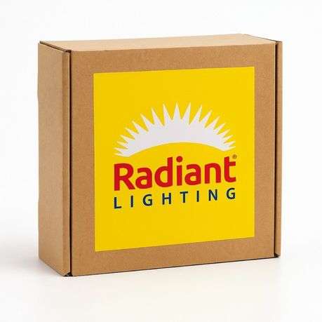 Radiant - Monte Ceiling Light White E27 2x15W - Radiant - Monte Ceiling Light White E27 2x15W