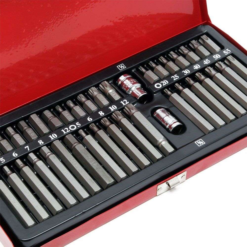 40-Piece Professional Chrome Vanadium Bit Set