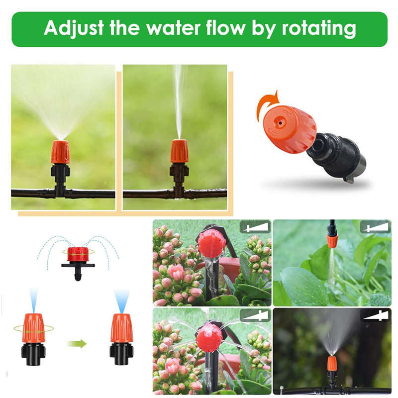 5m Professional Garden Drip Irrigation System Combination Set