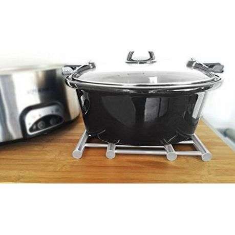 Elegant Trivet - Pot Rest Silver Extendable