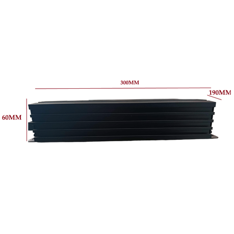 AudioBank 4-Channel Car Audio Amplifier with 90W RMS Per Channel