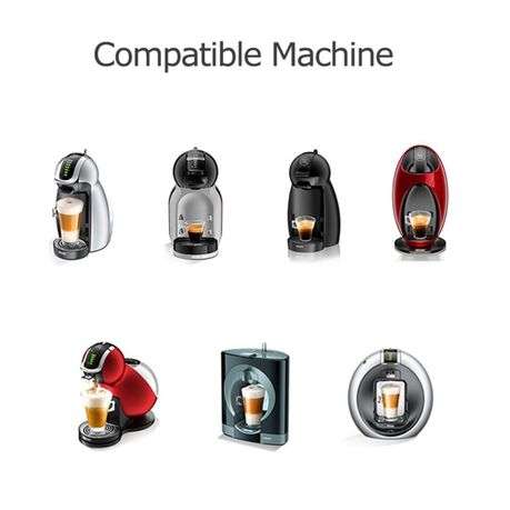 Coffee Pod Adapter for Nescafe Dolce Gusto with Nespresso Capsule Holder