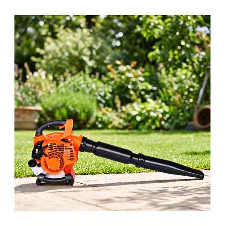 25.4cc 38" 2-Stroke Petrol Power Leaf Blower With Tool & Gloves - 7500Rpm(MINOR DAMAGE)