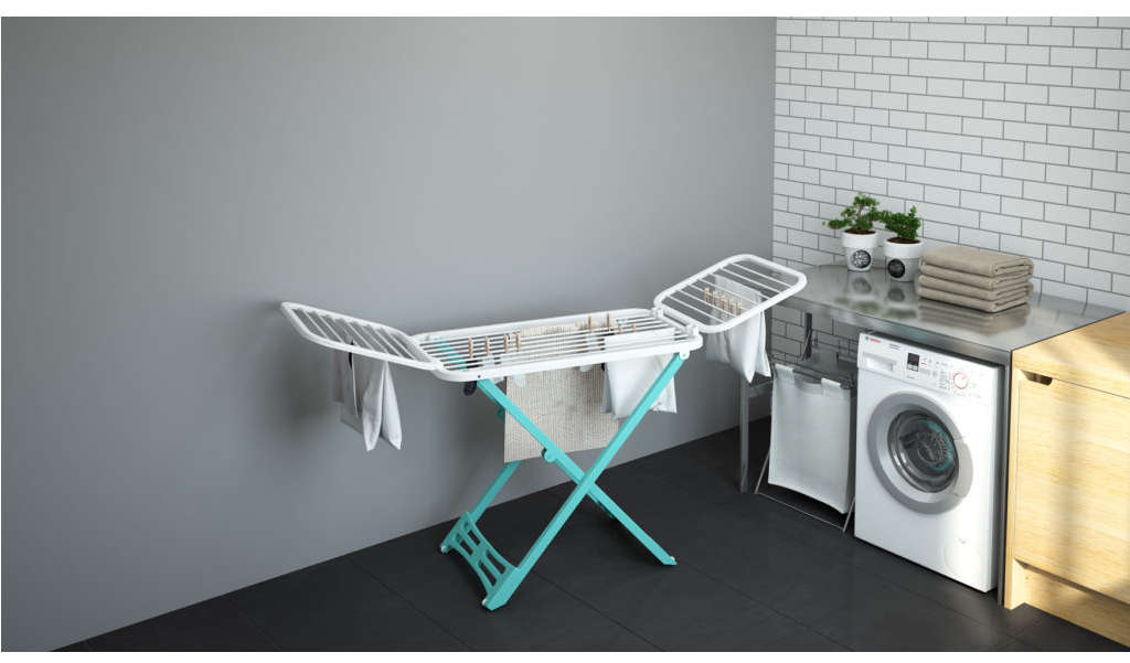Colombo 20m Anti-Rust Wheel Aided Clothes Dryer with Security Lock - Plast (READ DESCRIPTION)