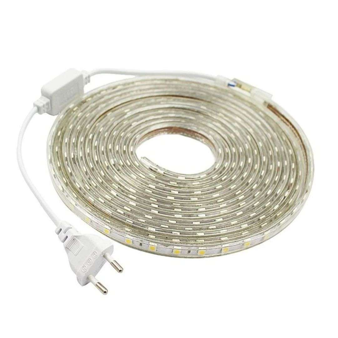 5 Meter Super Bright RGB Light Band with Power Supplier and Remote(Second hand)(Faulty Remote)