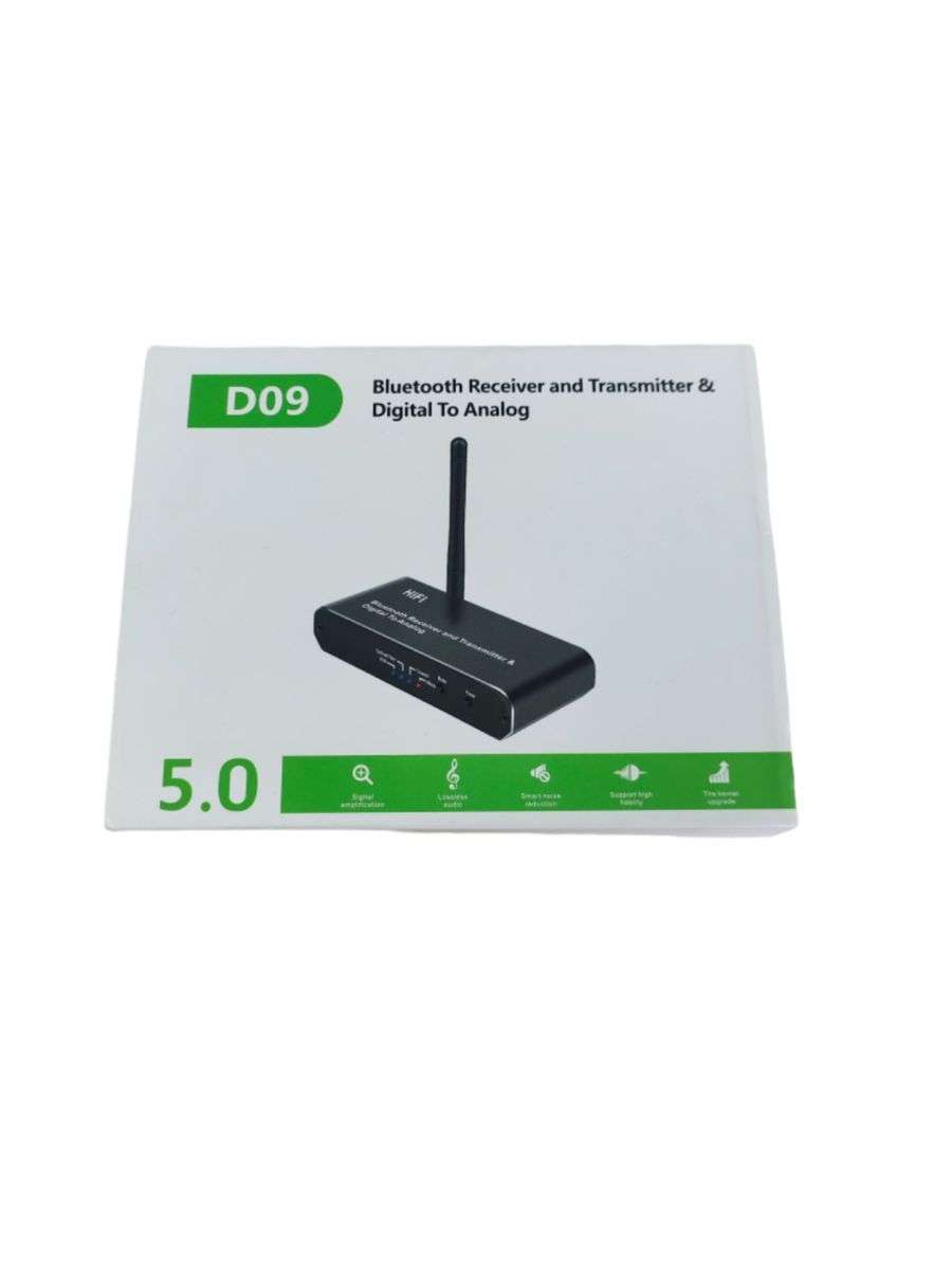 D09 Bluetooth Receiver and Transmitter & Digital to Analog 5.0