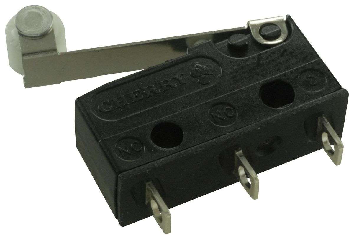 ZF Electronics (DB1C-A1RC) Microswitch, Subminiature, Roller Lever