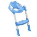 Foldable Baby Toilet Potty Training Seat Ladder - Blue