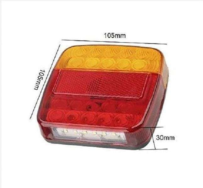 Universal Magnetic Wireless Trailer Light Kit