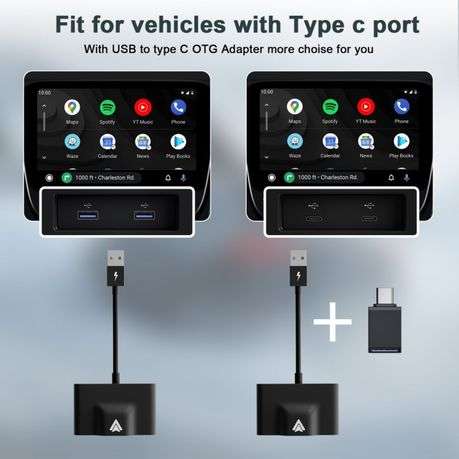 Wireless Android Auto Adapter / Receiver | Damaged Box