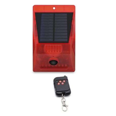 Solar Alarm Lamp with remote