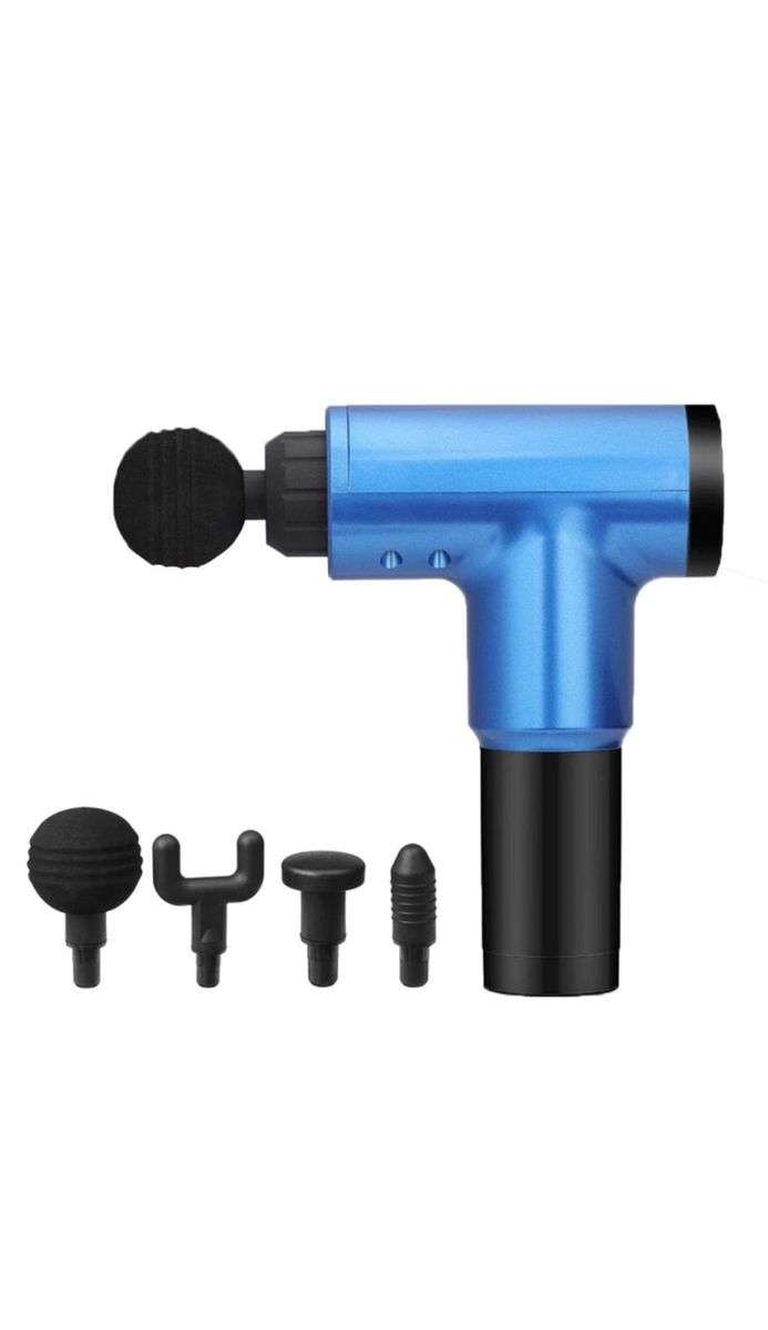 Fascial Muscle Massage Gun With 4 Massage
