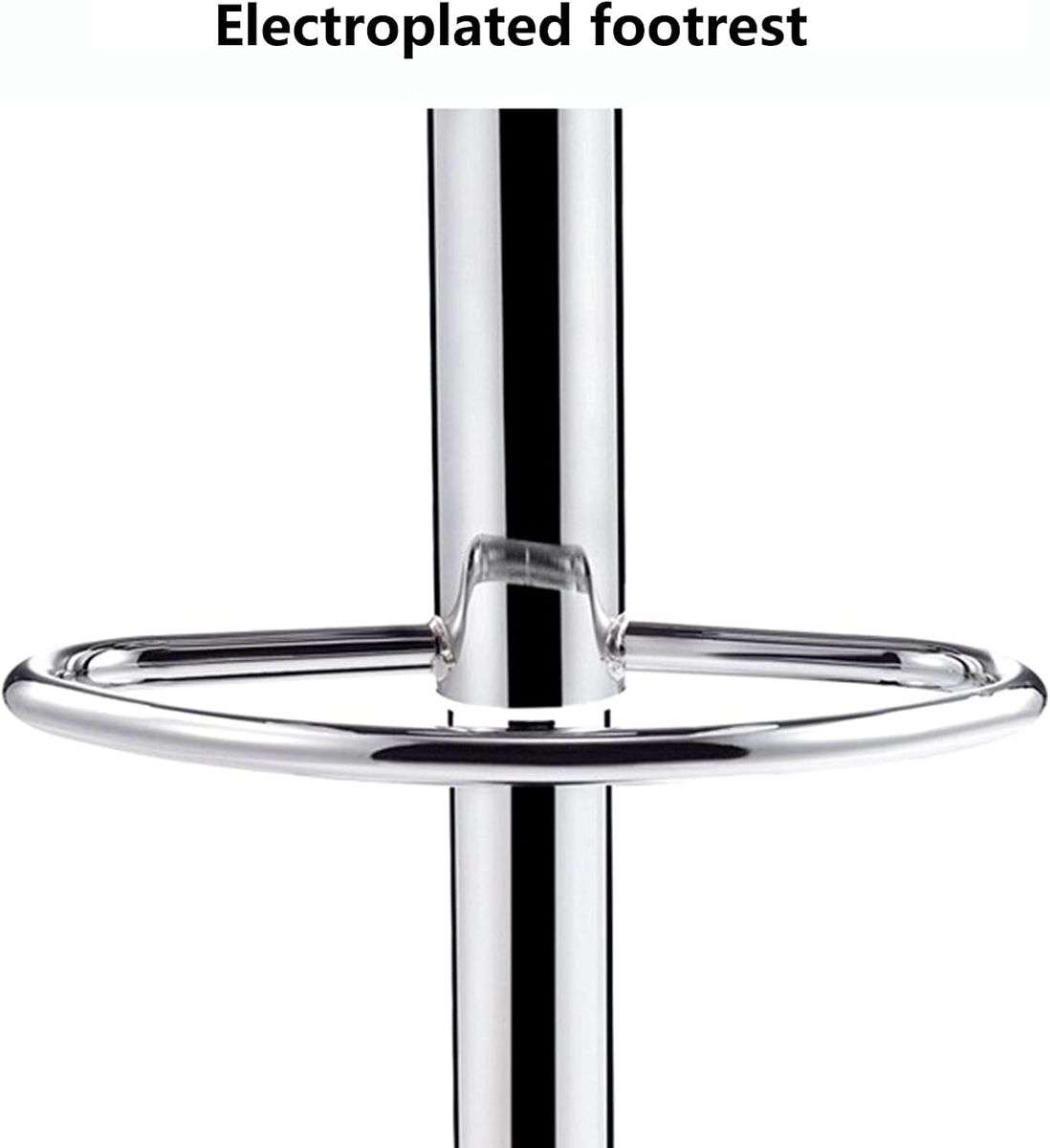 Bar Stools / Kitchen Counter Breakfast Chairs - 2 Pack - Red Colour