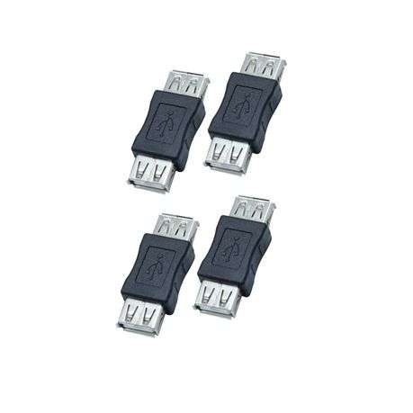 Female USB to Female USB Adapter - SET OF 4