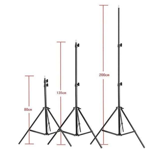 2.1m Tripod Stand for Ring Light | Adjustable Stand for Photography & Video