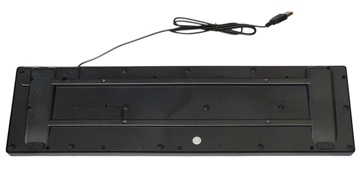 Essential Wired Keyboard & Mouse Combo - Full-Size, Plug-and-Play