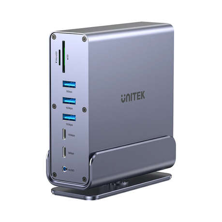 Unitek - 15in1 Triple 4K Universal Displaylink Port Replicator Supporting MST - Unitek - 15in1 Tr...
