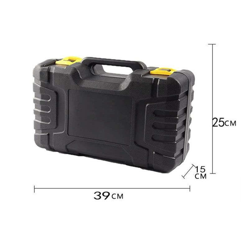 Heavy Duty 12 Volt - 85L - 2 Cylinder Air Compressor - Tool Kit & Carry Bag(Noisy Pump)