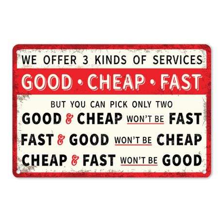A4 Metal Tin Good Cheap Art Print Set for Modern Wall Display
